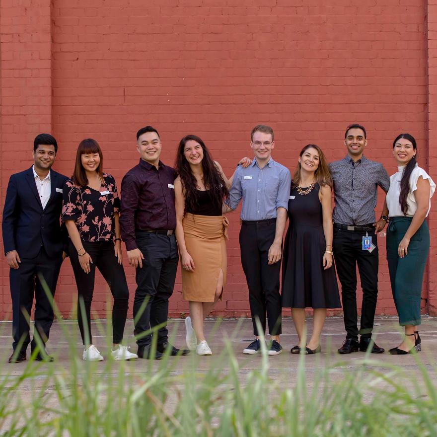 Group shot of the Young Alumni Committee