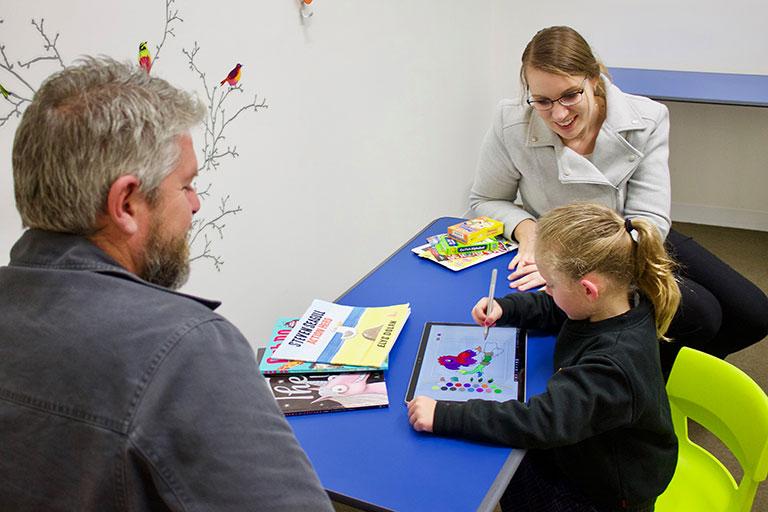 doctors treat child