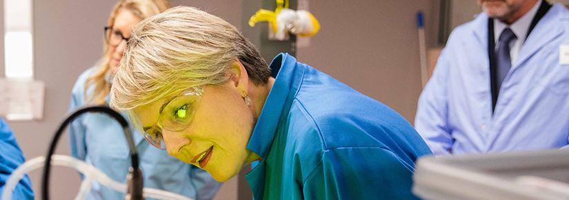 Tanya Plibersek at algae launch