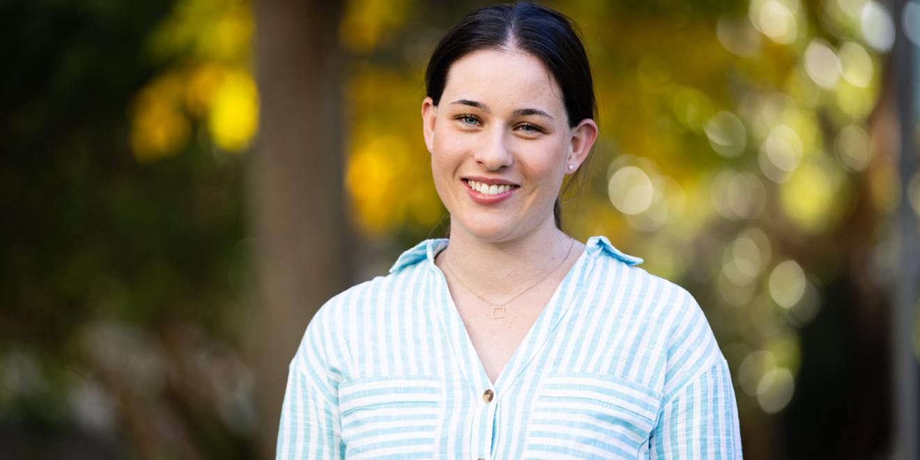 Women in Engineering and IT Cooperative Scholarship recipient and Civil engineering student, Jacquie