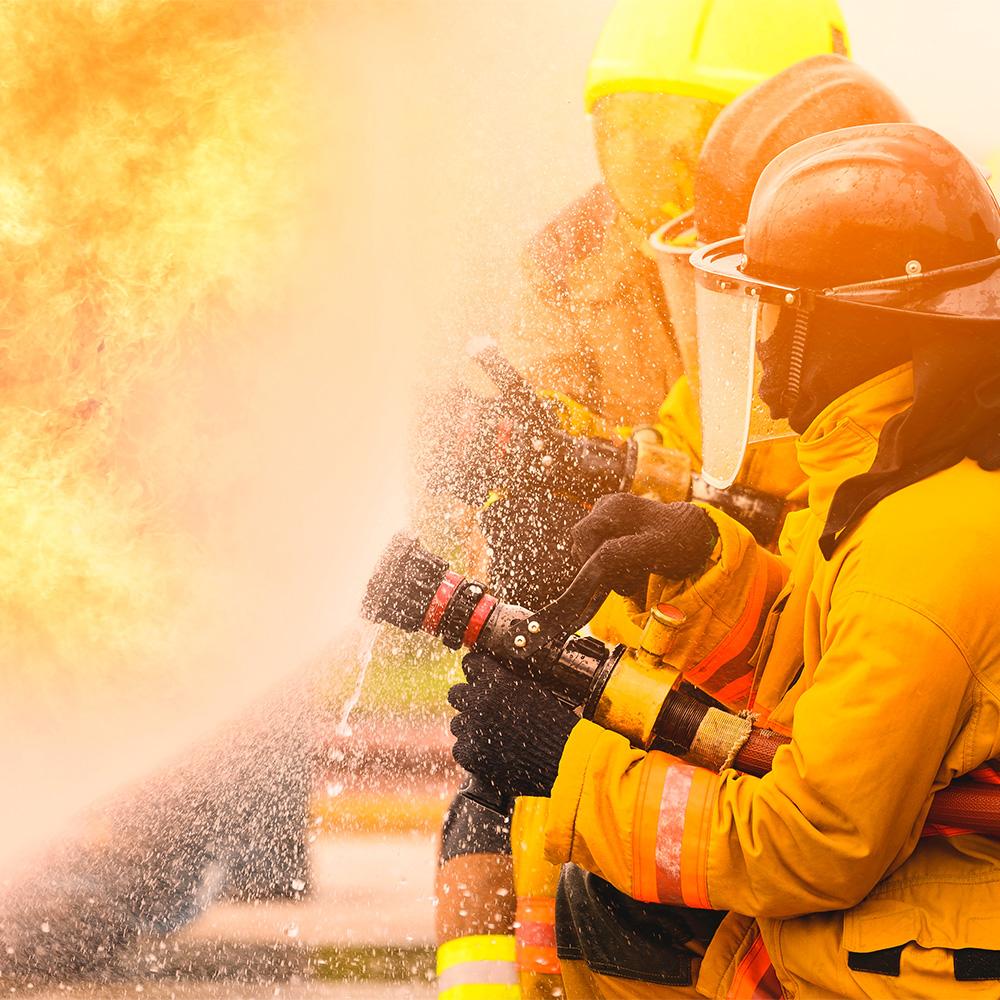Health case study tile - firefighting and climate change