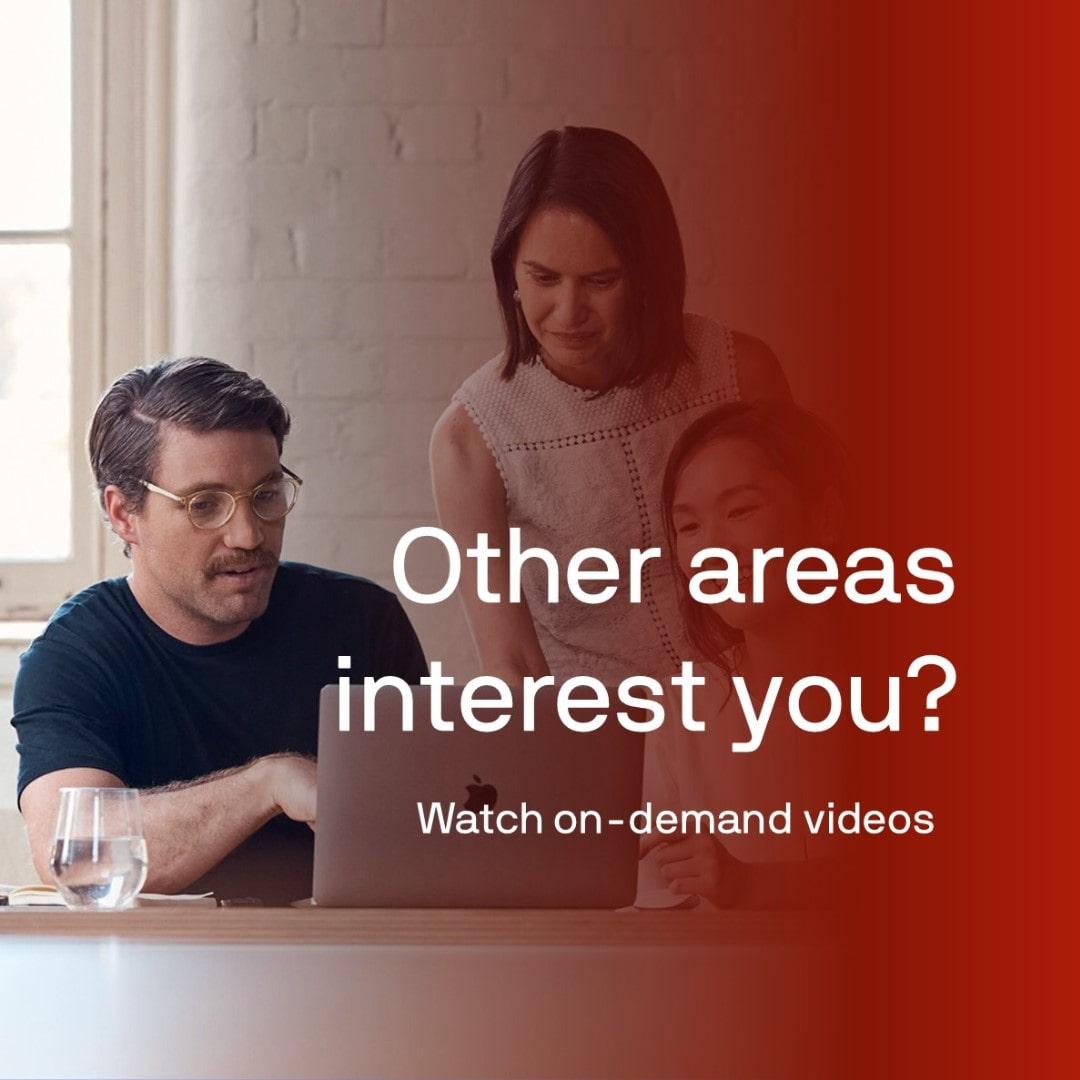 On-demand videos promotional banner