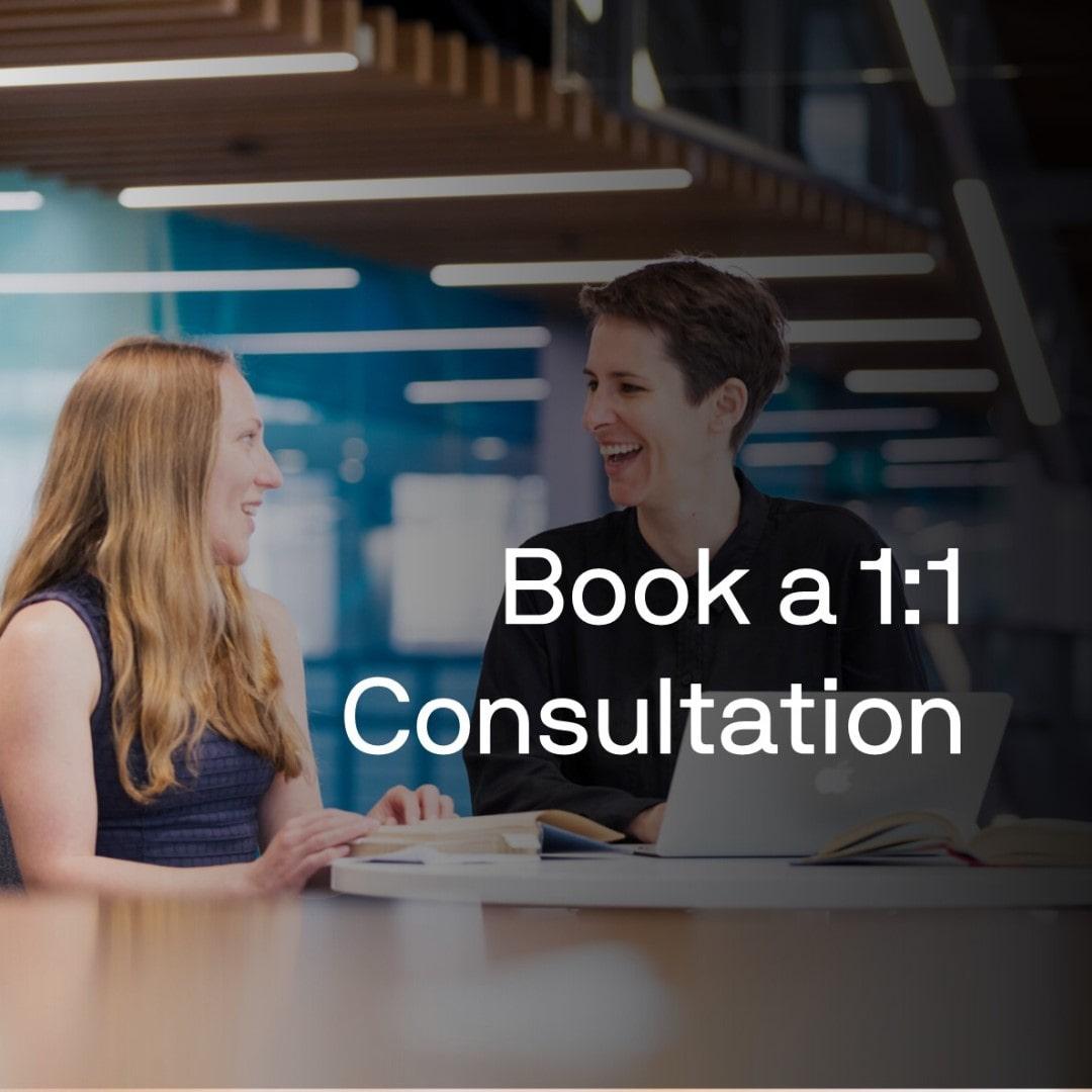 Book 1:1 Consultation Promotional Banner