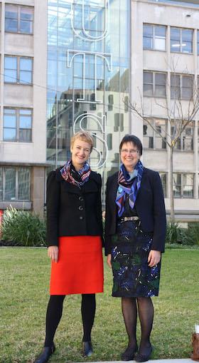 Caroline Homer and Mary Renfrew portrait