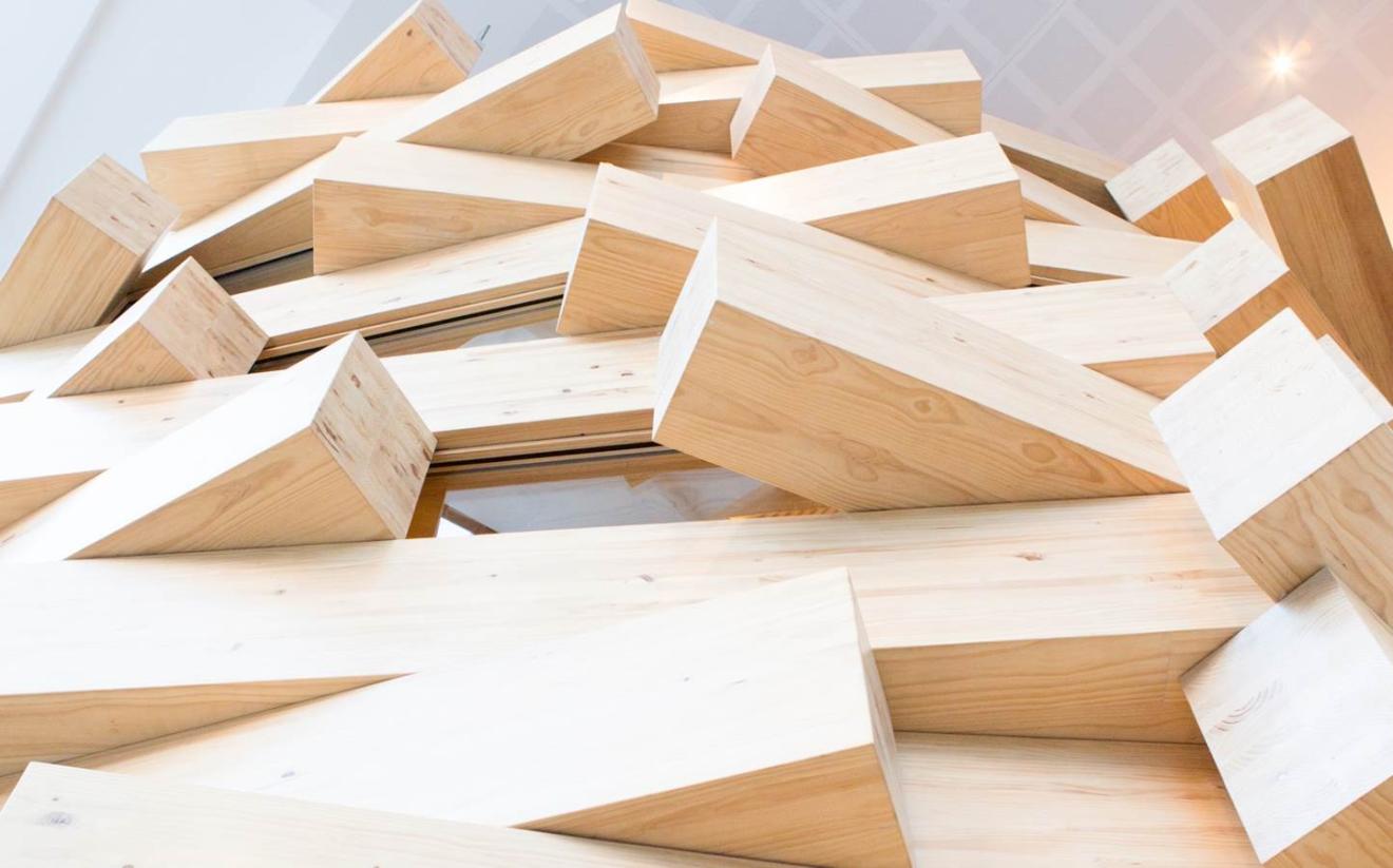Gehry bulding wooden bricks Gehry bulding wooden bricks