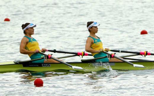 Sally Kehoe and UTS student Genevieve Horton train for the Rio Games Sally Kehoe and UTS student Genevieve Horton train for the Rio Games