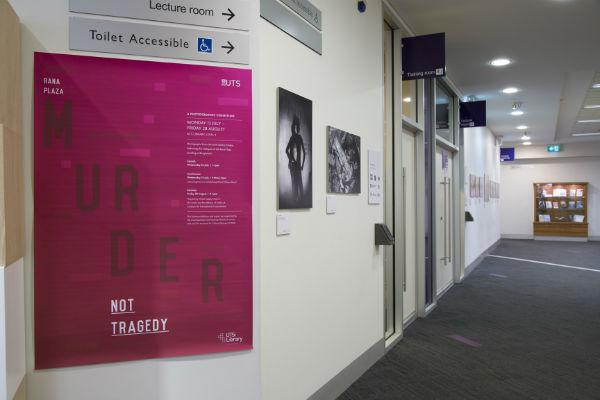 Rana Plaza exhibition sign
