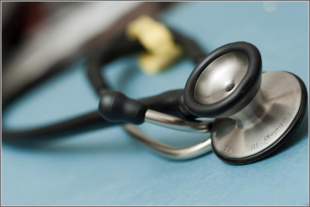 A stethoscope A stethoscope