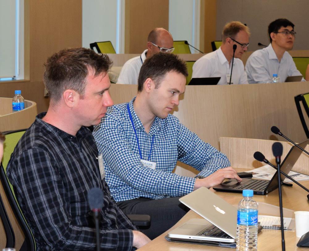 Brendan Mulhern and Richard Norman at the 5th Meeting of the International Academy of Health Preference Research (IAHPR)