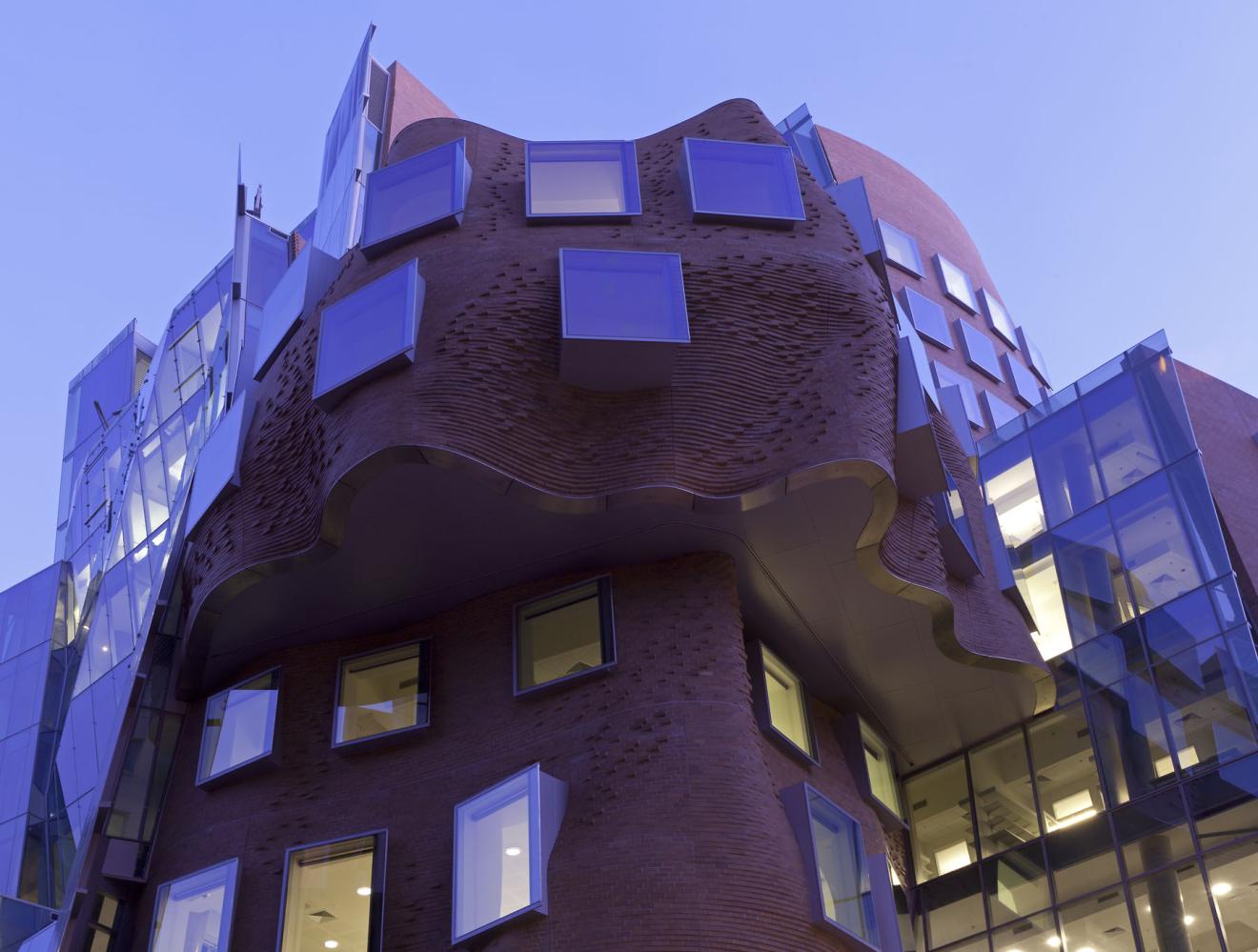 Ground level view of the building from corner of Ultimo Road and Omnibus Lane