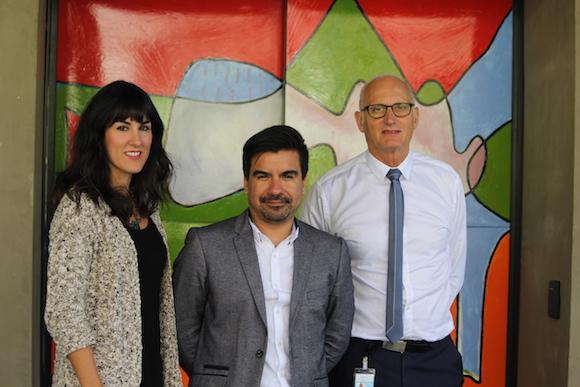 Dr Victoria Garcia Cardenas, Assistant Professor Jose Cristian Plaza and Professor Charlie Benrimoj