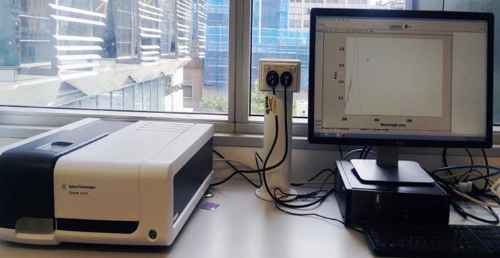 Agilent Cary 60 UV-Vis spectrophotometer