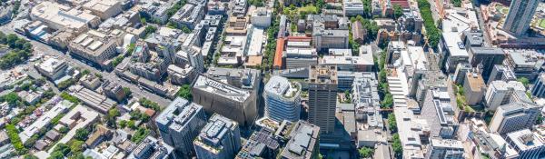 UTS campus viewed from the air