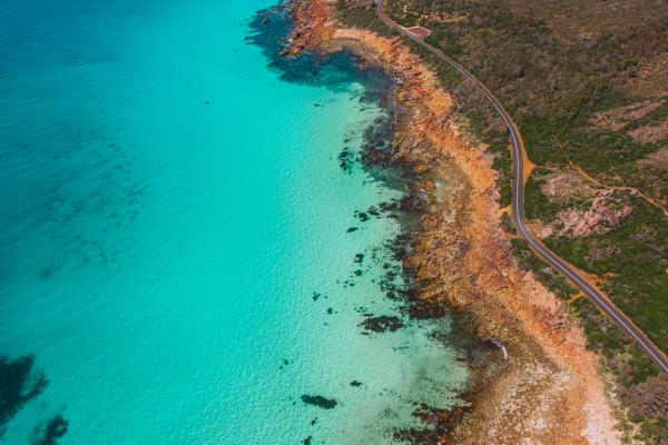 Ocean meets the land