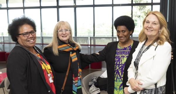 GNWHOCC Launch 2022 Mary Kililo, Michele Rumsey, Harriet Sam, Debra Anderson