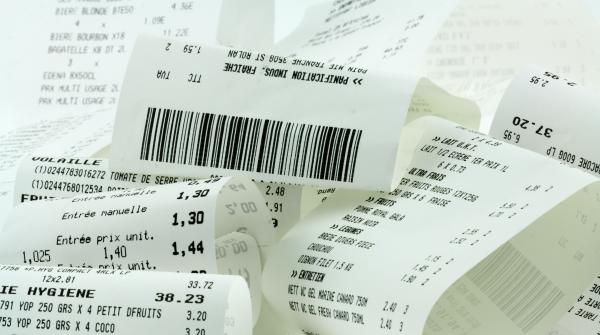 Paper receipts