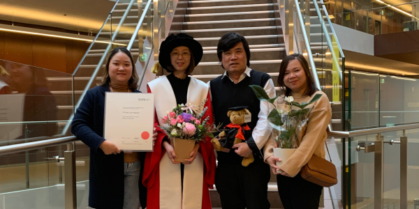 Dr. Leah Nguyen at her graduation