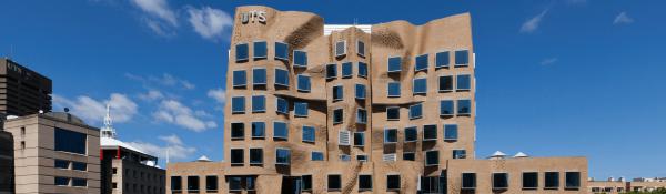 UTS Business School Dr Chau Chak Wing building designed by Frank Gehry 