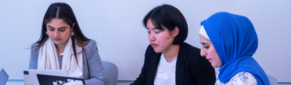 Students taking part in the UTS Social Impact Hackathon.