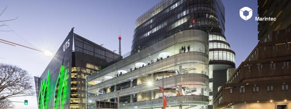 Dusk falls on UTS central