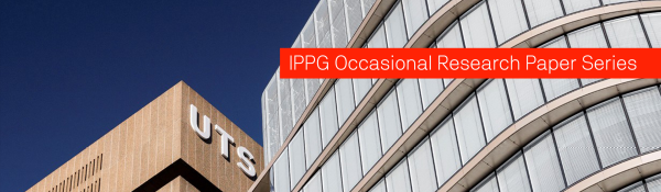 IPPG Occasional Research Paper Series