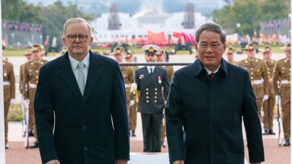 800x450 Anthony Albanese and Li Qiang 2024