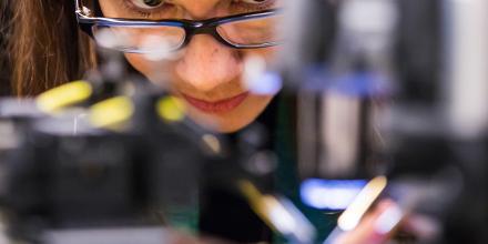 UTS Professor Francesca Iacopi at work