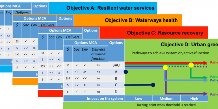 Decision framework for the 2020 Lower Hunter Water Plan screenshot