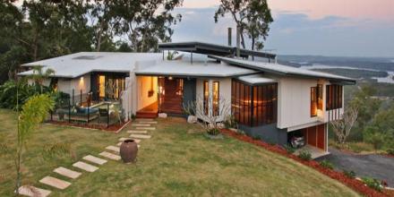 A house in Australia that has been designed to be eco-friendly