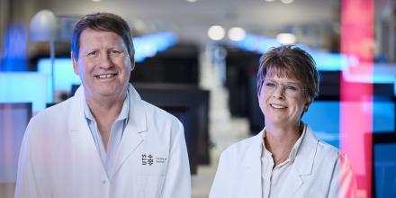 Prof Phil Hansbro and Dr Nicole Hansbro