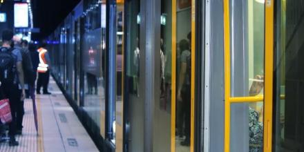 Train at Sydney station