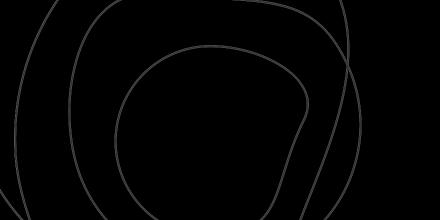 Decorative: light grey mishaped circles increasing in size against black background