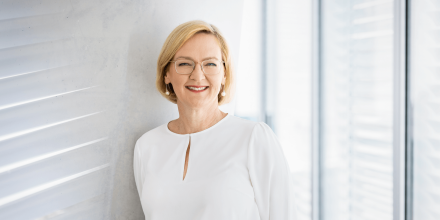 Portrait of Kylie Readman - Deputy Vice-Chancellor (Education and Students)