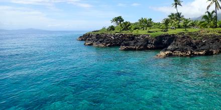 Fiji coastline