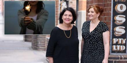 Jennifer Burn and Emma Christopher. Photo by Hannah Jenkins.