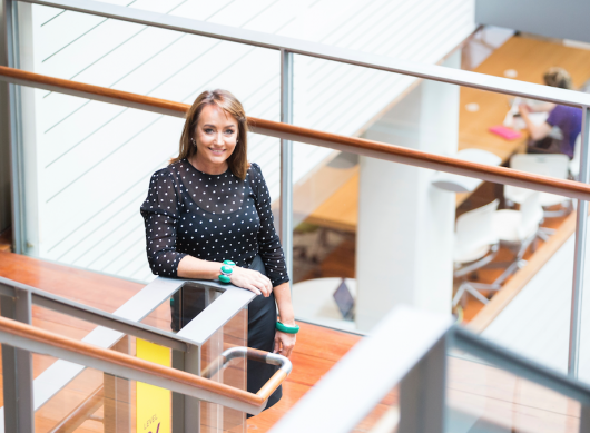 Heidi Norman posing in UTS Building 10