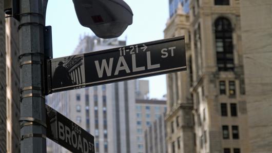 Wall Street sign