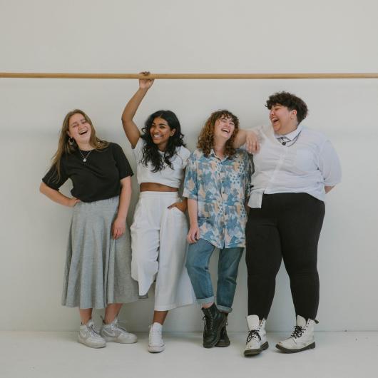 Group of students laughing