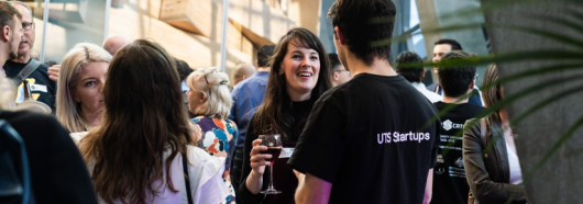 Networking at the UTS Startups Awards