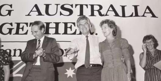 Bob hawke. Image: Andrew Chapman/National Library of Australia
