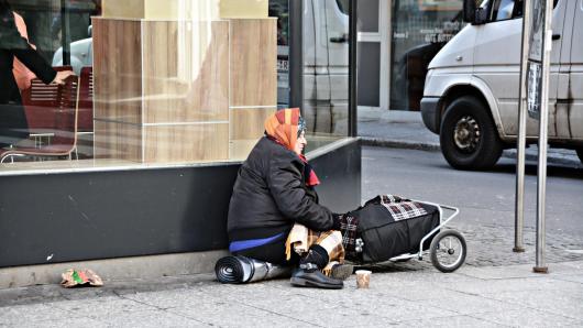 homeless person