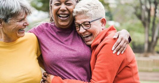 Adobe stock image - seniors social 