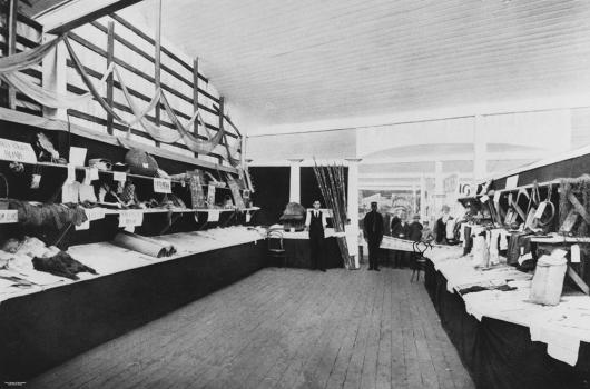 Aboriginal Display at the Brisbane Exhibition, 1914. State Library of Queensland