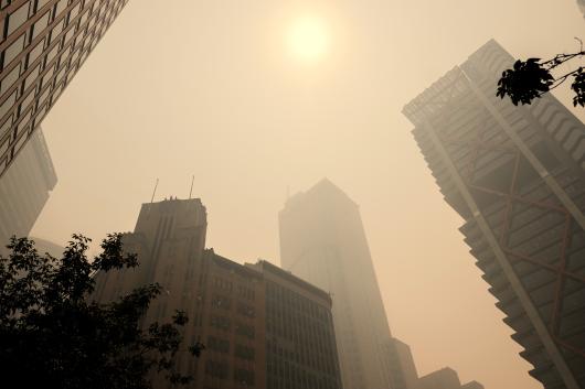 Bushfire smoke Sydney 2019. Adobe Stock image.