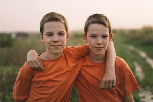 Twin brothers. Adobe Stock