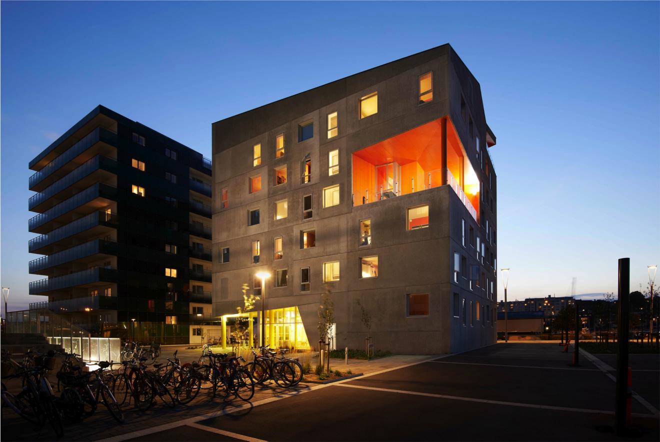 DAB Staff Project: Aarhus Student Housing, by Gerard Reinmuth, Scott Balmforth, Richard Blythe & Cubo Arkitekter