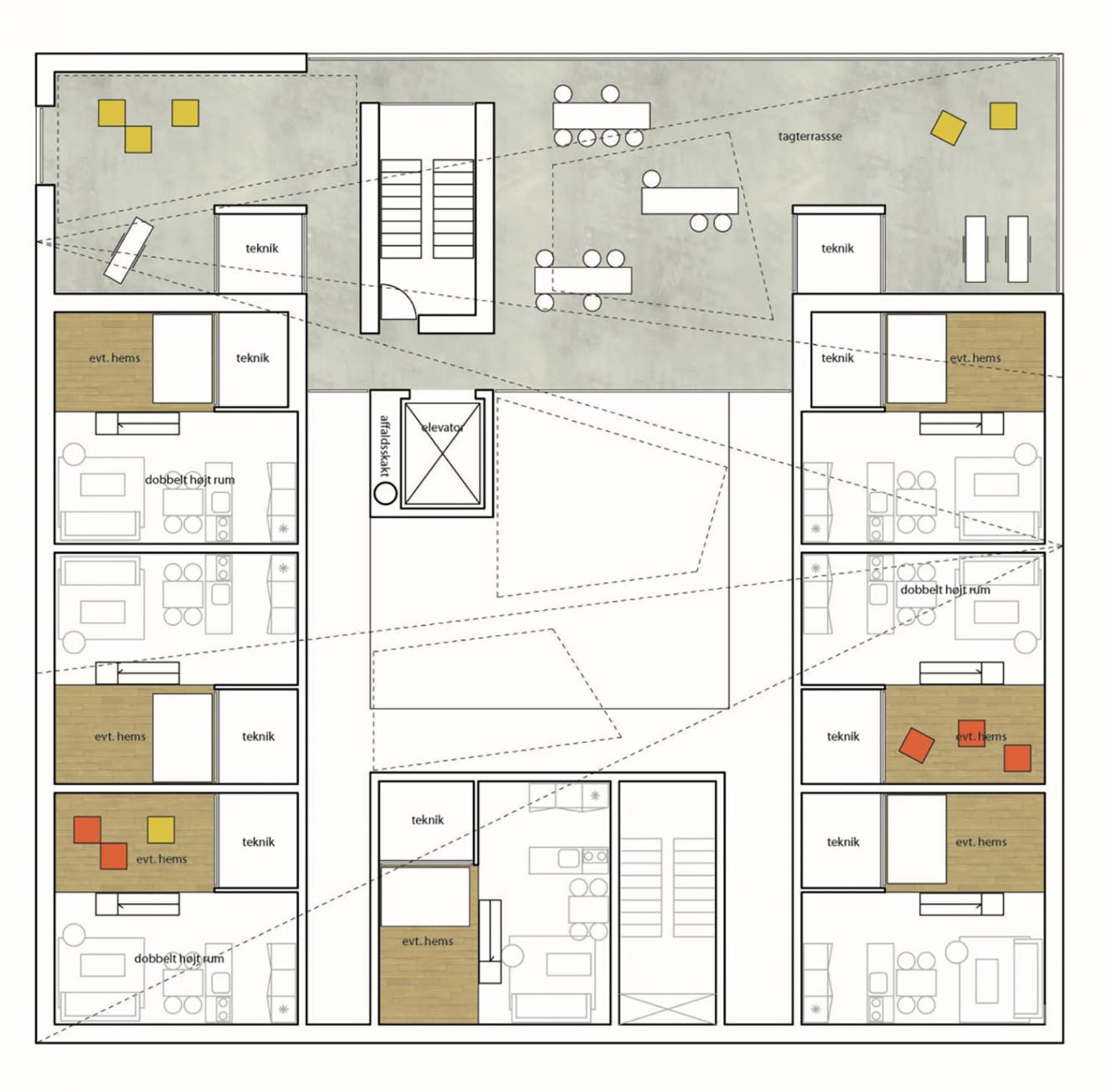 DAB Staff Project: Aarhus Student Housing, by Gerard Reinmuth, Scott Balmforth, Richard Blythe & Cubo Arkitekter
