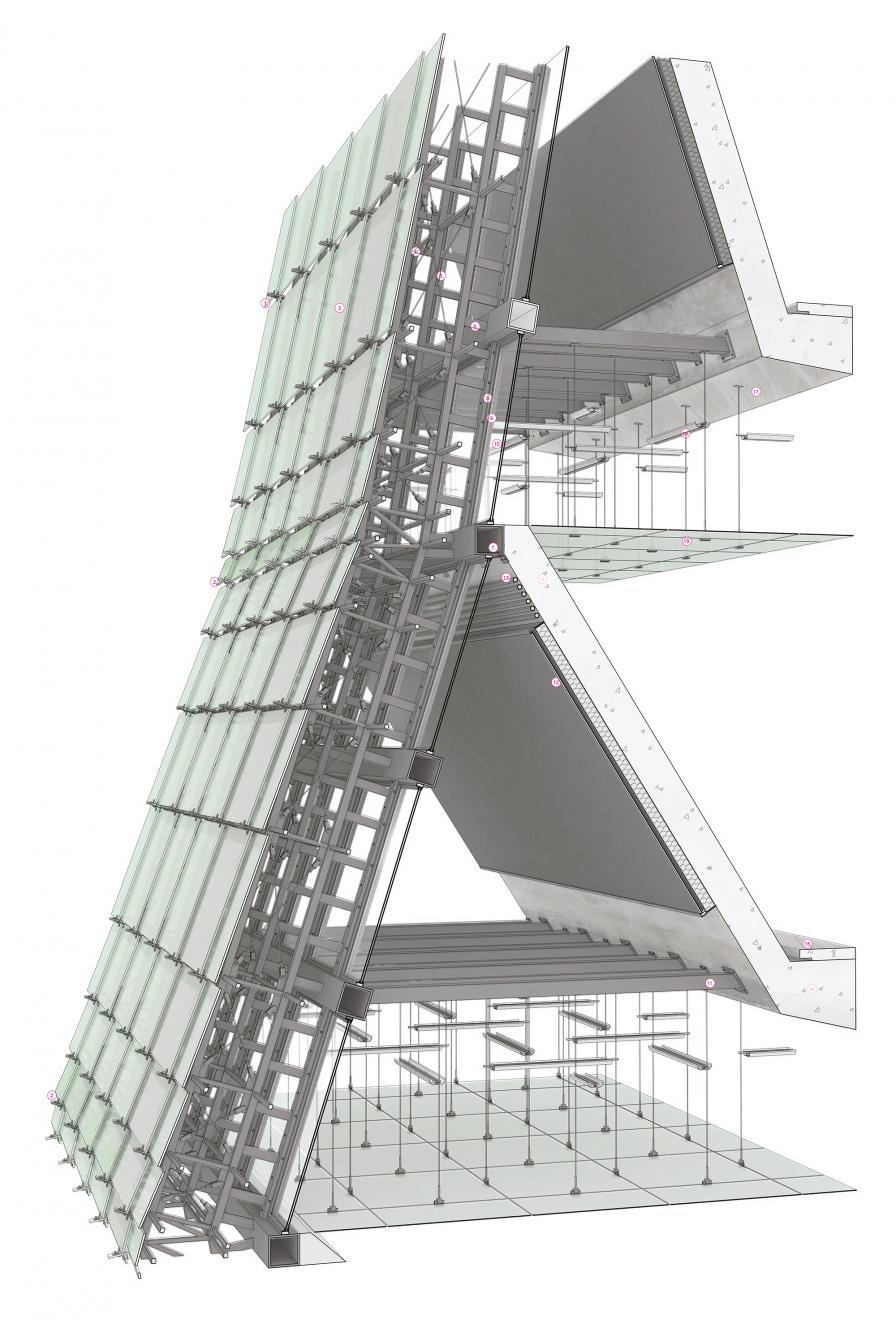 DAB Student Project: Advanced Architectural Construction, by Dominika Duchna, Brendeland Kirstoffersen, Grace Dwyer, Remmy Miles, Jessica Lack & Ella Dunne