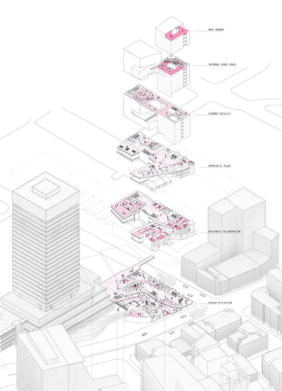 DAB Student Project: Urban Hinge, by Lu Bai