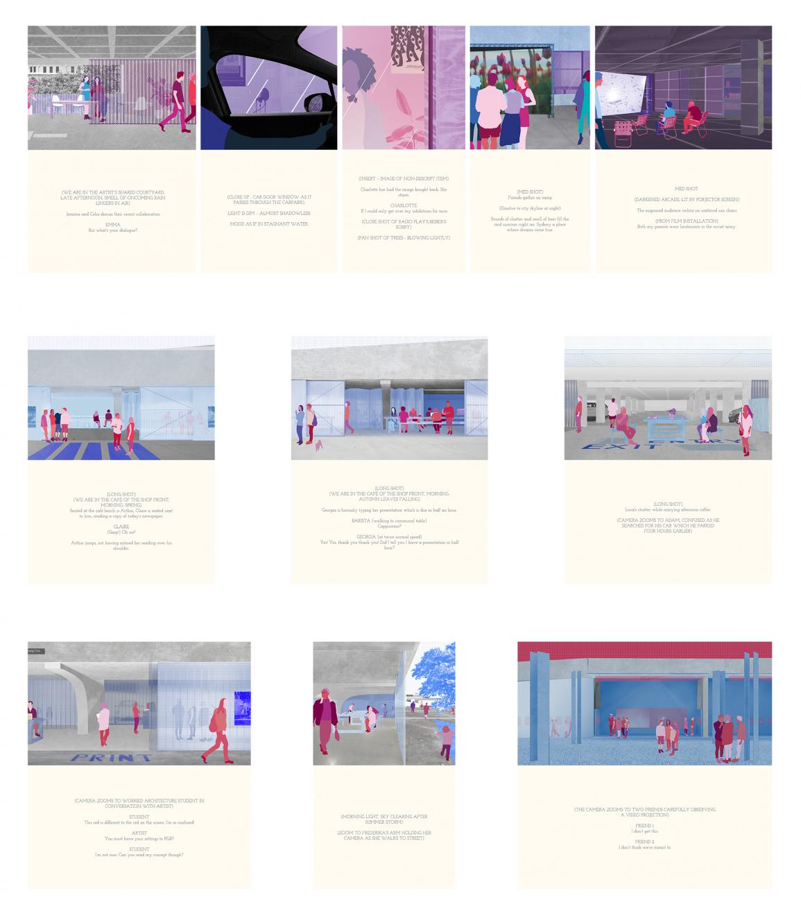 DAB Student Project: In Dialogue, by Ham Julian. Adam Hoh, Erin Harding & Anna Tonkin
